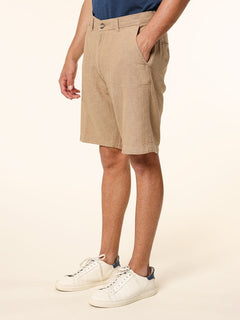 Bermuda lino cotone|Colore:Beige