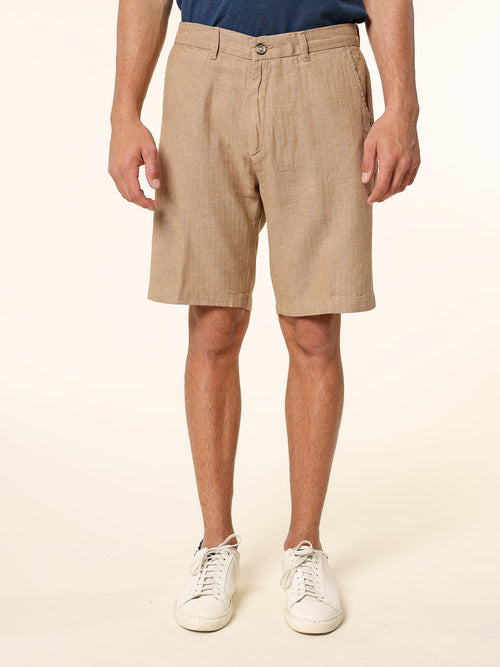 Bermuda lino cotone|Colore:Beige