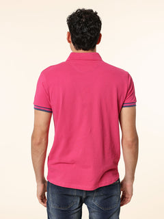 Polo 100% cotone|Colore:Fuxia
