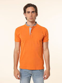 Polo collo coreana