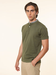 Polo collo coreana