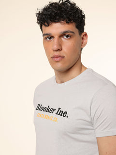 T-Shirt in cotone stampa logo|Colore:Perla