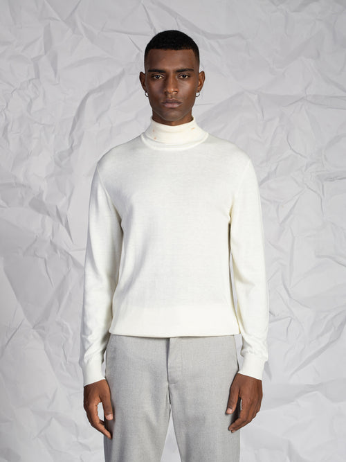 Maglia collo alto basic|Colore:Beige