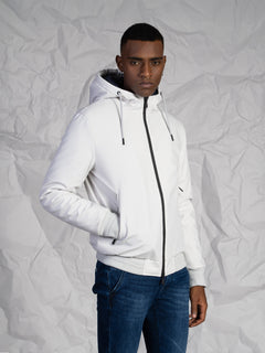 Giubbotto con cappuccio|Colore:Ghiaccio