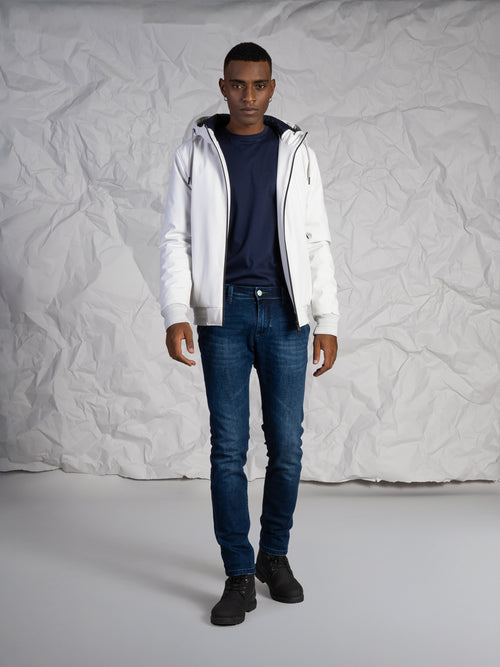 Giubbotto con cappuccio|Colore:Ghiaccio