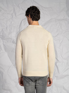 Maglia collo polo|Colore:Beige chiaro