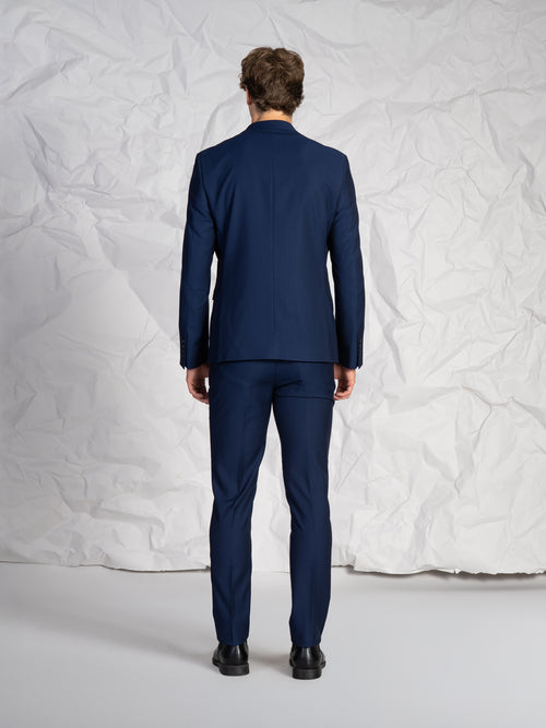 Abito tinta unita|Colore:Blu