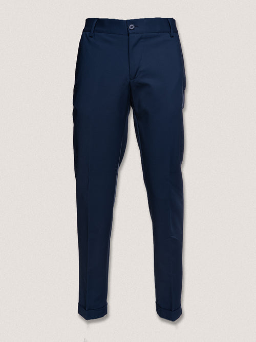 Pantaloni chino stretch|Colore:Blu