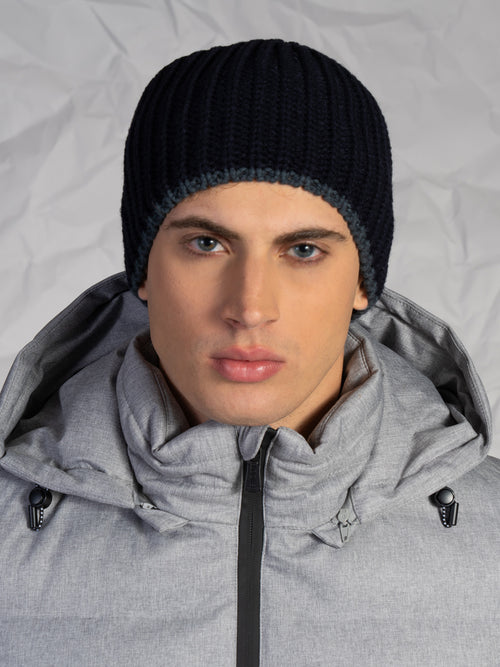 Berretto lavorato|Colore:Blu