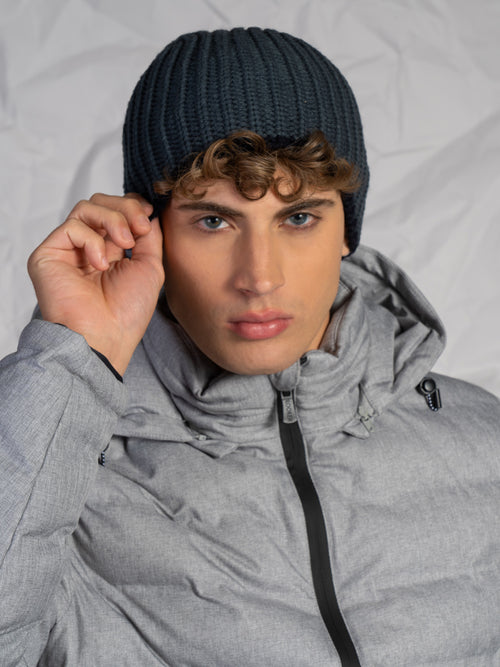 Berretto lavorato|Colore:Grigio