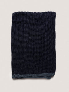 Sciarpa bordo contrasto colore|Colore:Blu