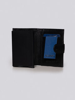 Portafoglio in pelle|Colore:Nero