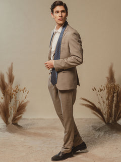 Abito uomo in tessuto misto|Colore:Beige