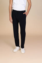 Pantaloni tessuto tecnico|Colore:Blu