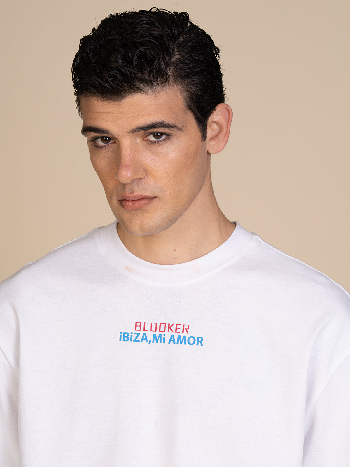 T-Shirt con stampa|Colore:Bianco