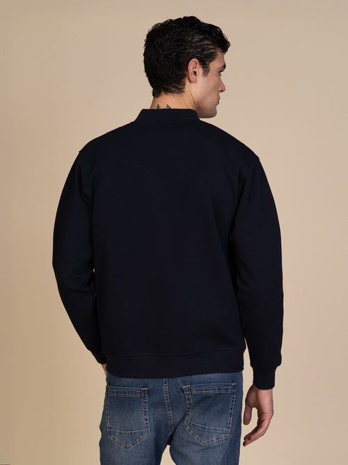 Felpa College|Colore:Blu