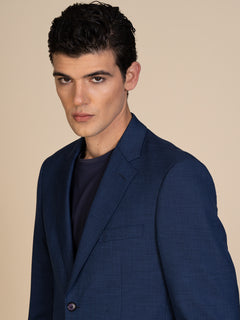 Abito uomo in tessuto misto|Colore:Blu