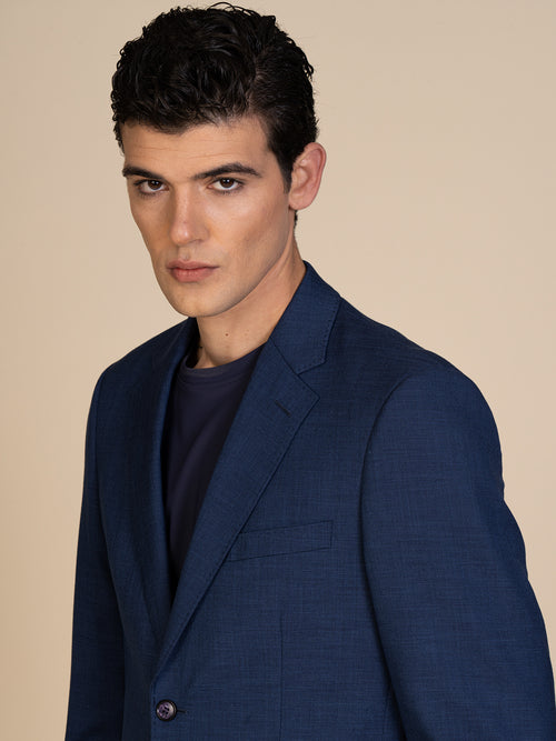 Abito uomo in tessuto misto|Colore:Blu