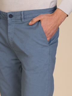 Pantaloni gabardina tasca America|Colore:Azzurro