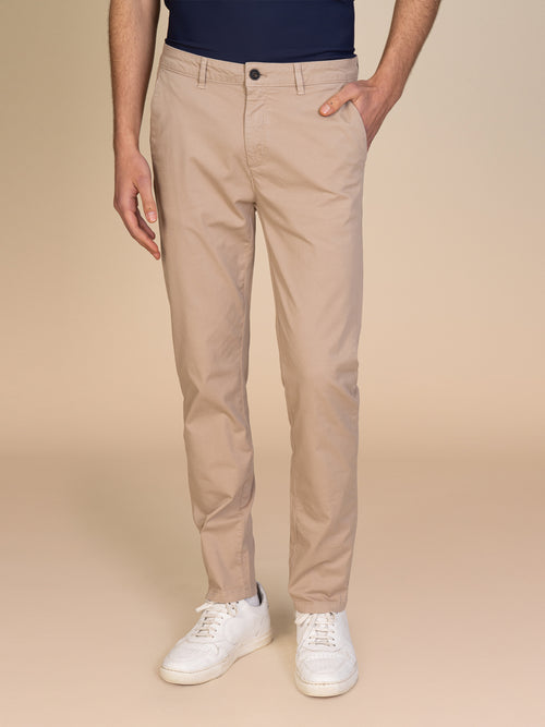 Pantaloni gabardina tasca America|Colore:Beige