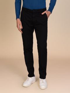 Pantaloni gabardina tasca America|Colore:Nero