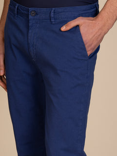 Pantaloni gabardina tasca America|Colore:Royal
