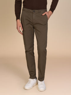 Pantaloni gabardina tasca America|Colore:Verde militare