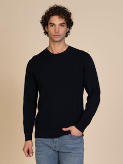 Maglia girocollo |Colore:Blu