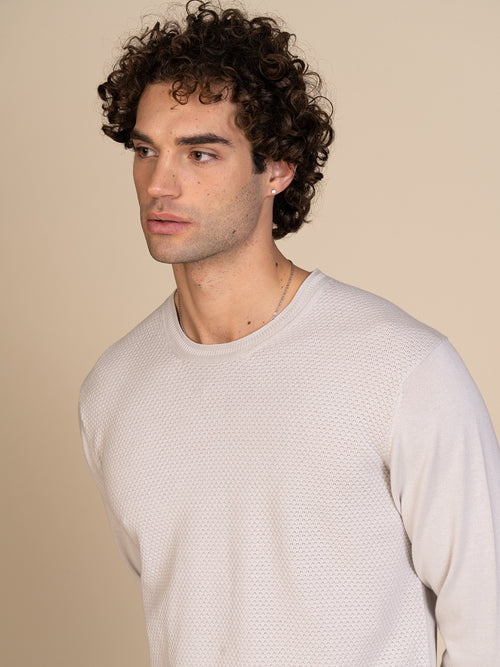 Maglia girocollo |Colore:Ghiaccio