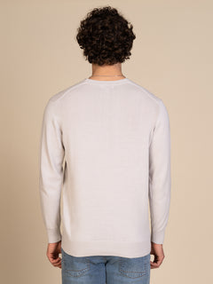 Maglia girocollo |Colore:Ghiaccio