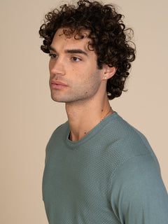 Maglia girocollo |Colore:Salvia