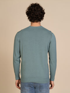 Maglia girocollo |Colore:Salvia