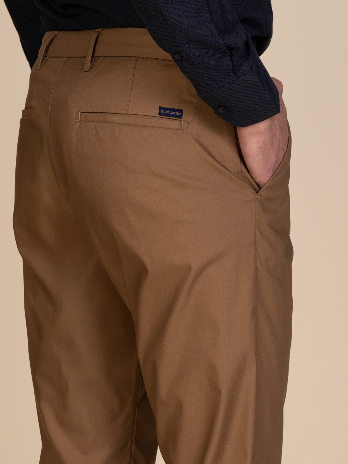 Pantaloni chino stretch|Colore:Beige