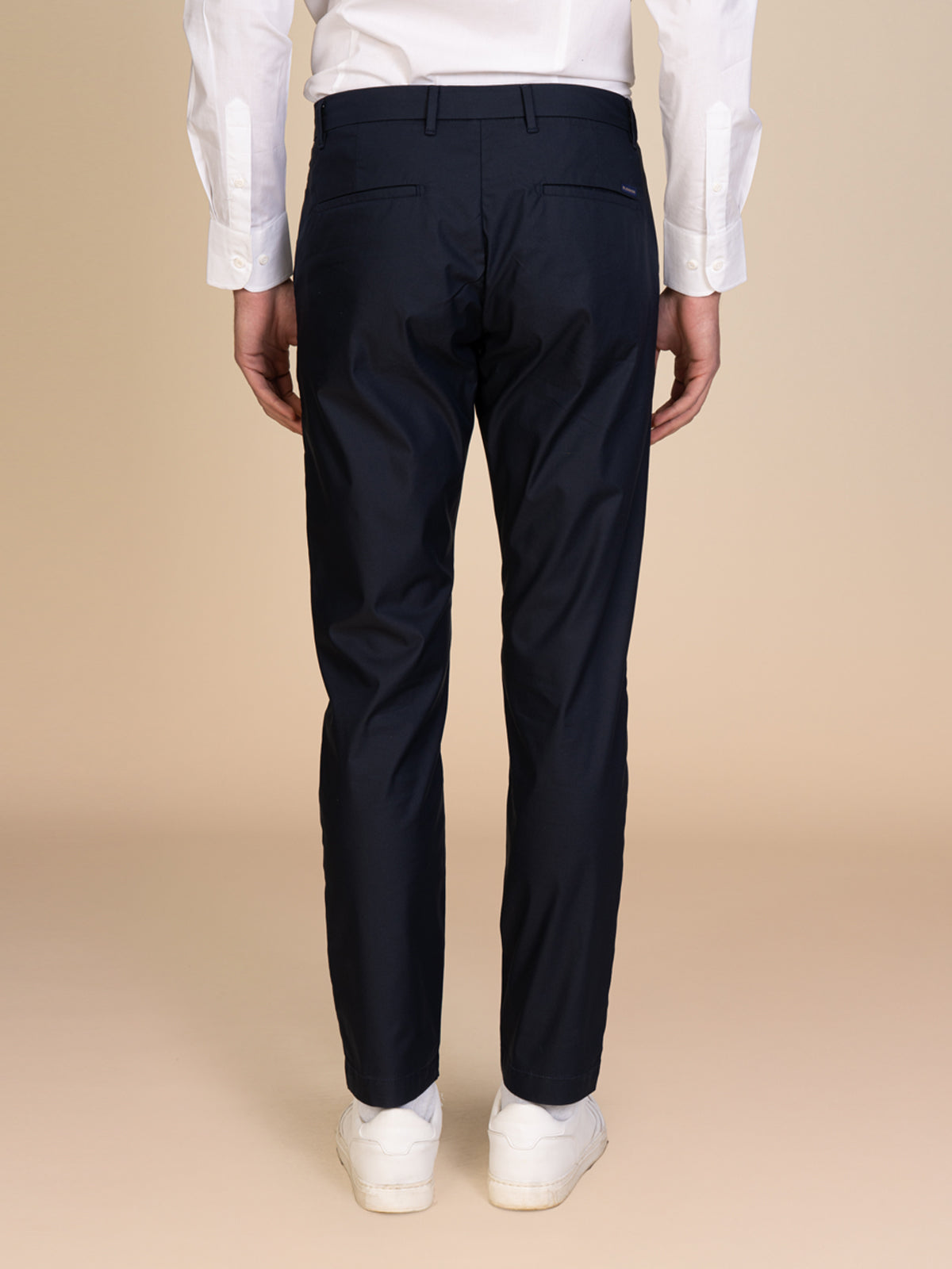 Pantaloni chino stretch|Colore:Navy