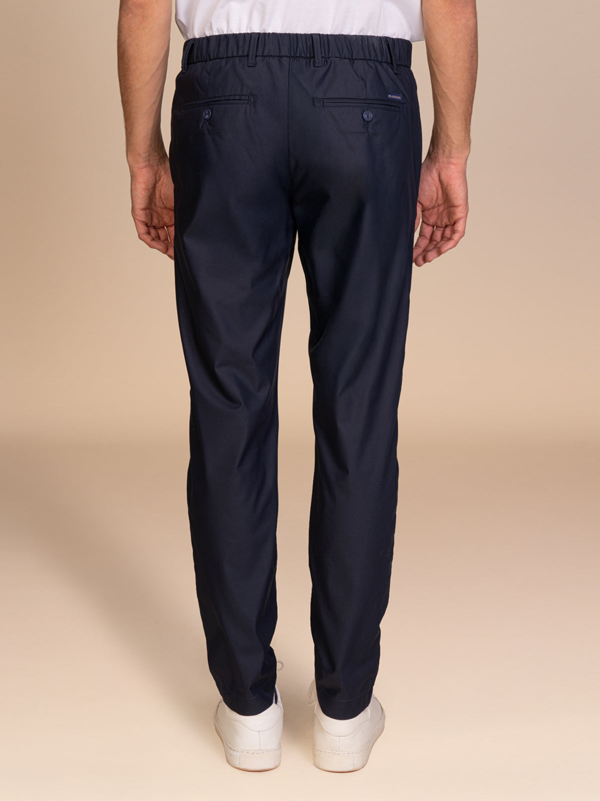 Pantaloni chino stretch|Colore:Navy