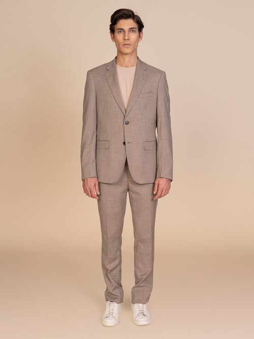 Abito uomo in tessuto misto|Colore:Beige