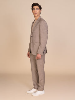 Abito uomo in tessuto misto|Colore:Beige