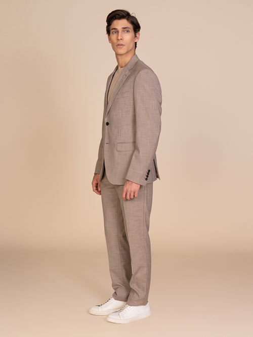 Abito uomo in tessuto misto|Colore:Beige