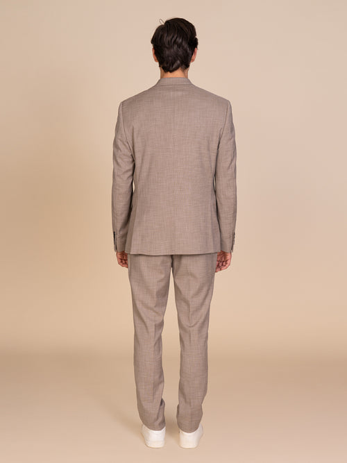 Abito uomo in tessuto misto|Colore:Beige