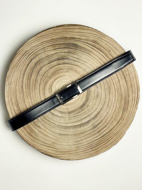 Cintura in pelle|Colore:Nero