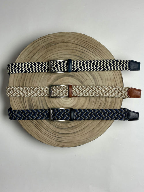 Cintura intrecciata|Colore:Blu