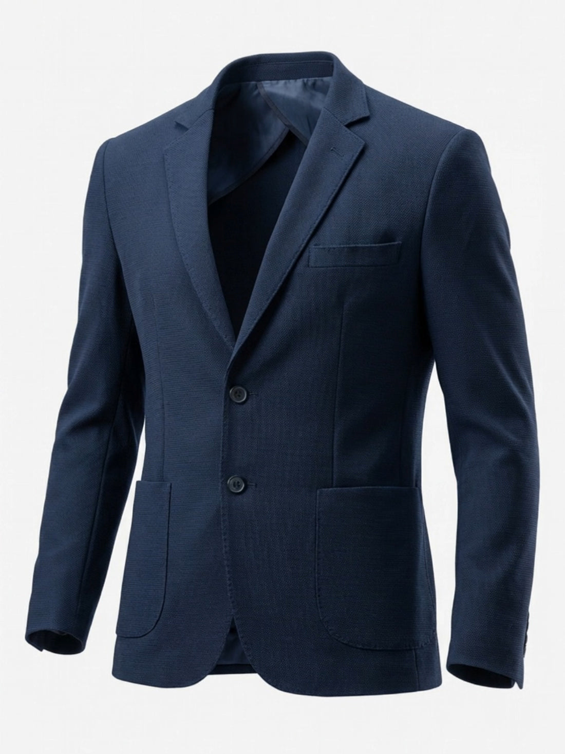 Giacca in tessuto armaturato|Colore:Blu