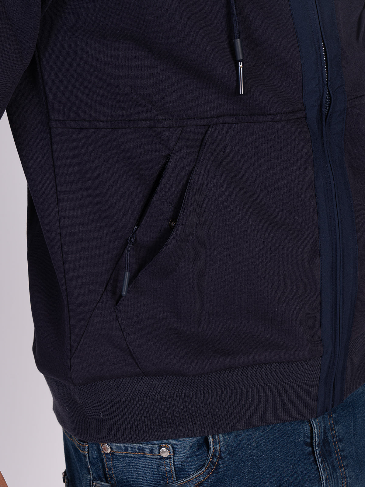 FELPA FULL ZIP|Colore:Blu