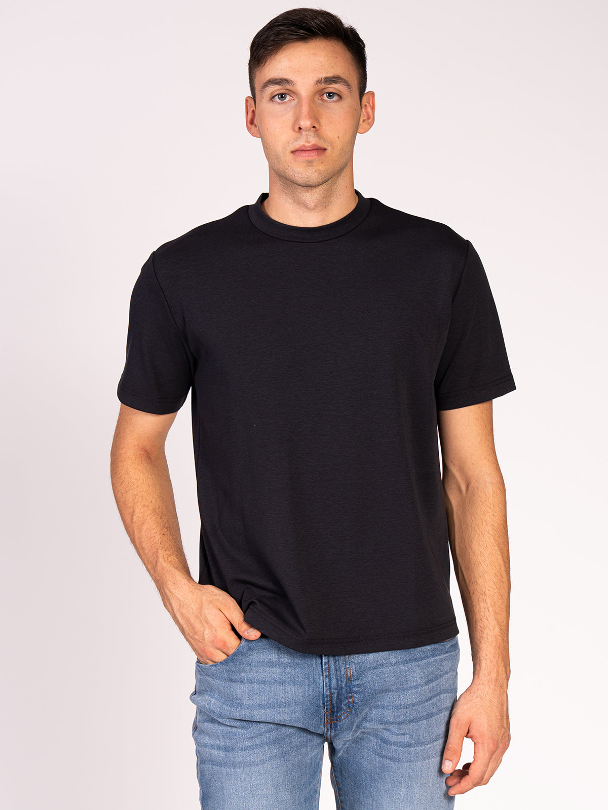 T-SHIRT IN JERSEY|Colore:Blu