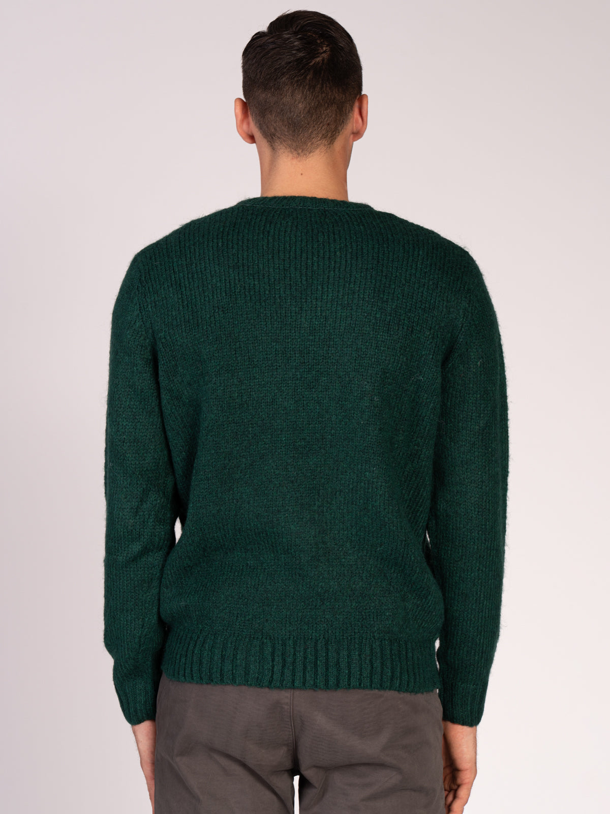 MAGLIA GIROCOLLO MELANGE|Colore:Menta