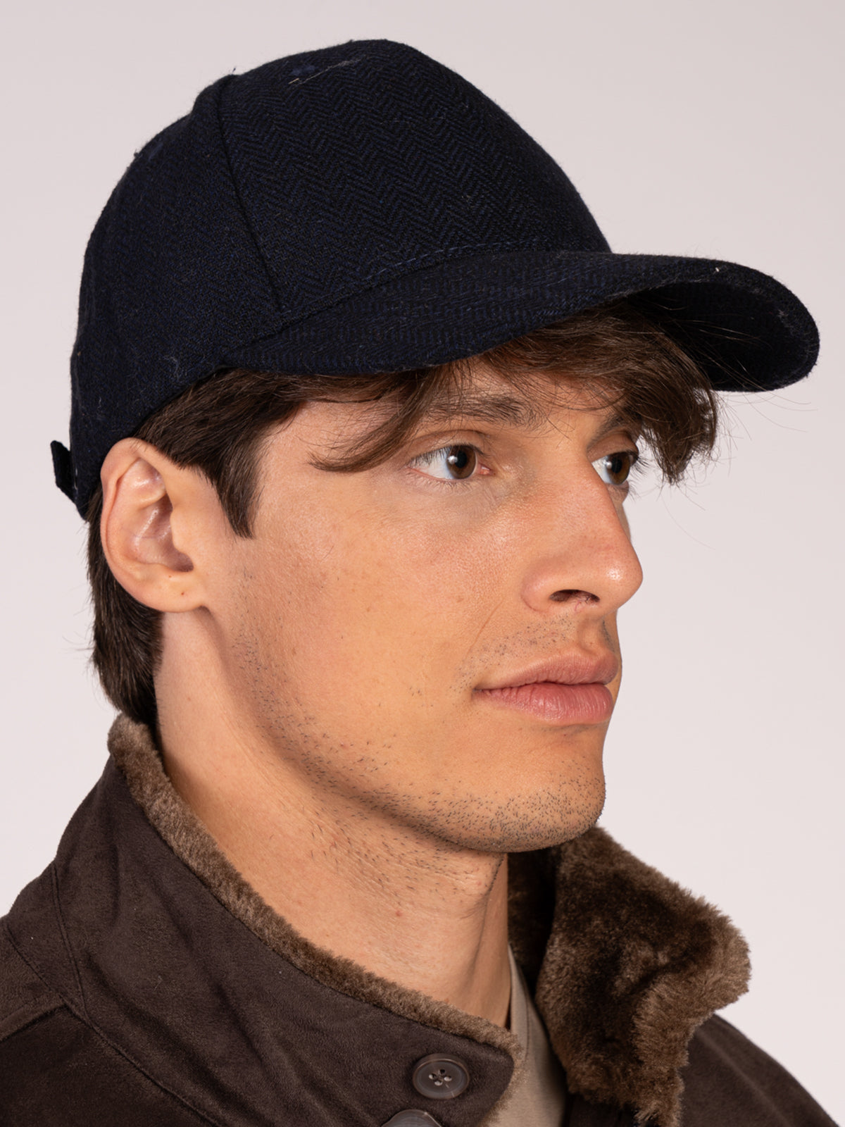 CAPPELLO BASEBALL TESSUTO SPIGATO|Colore:Blu