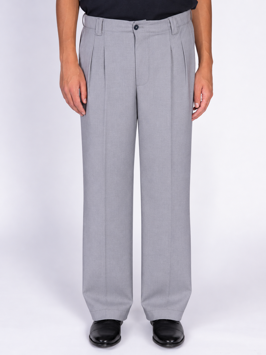PANTALONE CON PENCE|Colore:Grigio