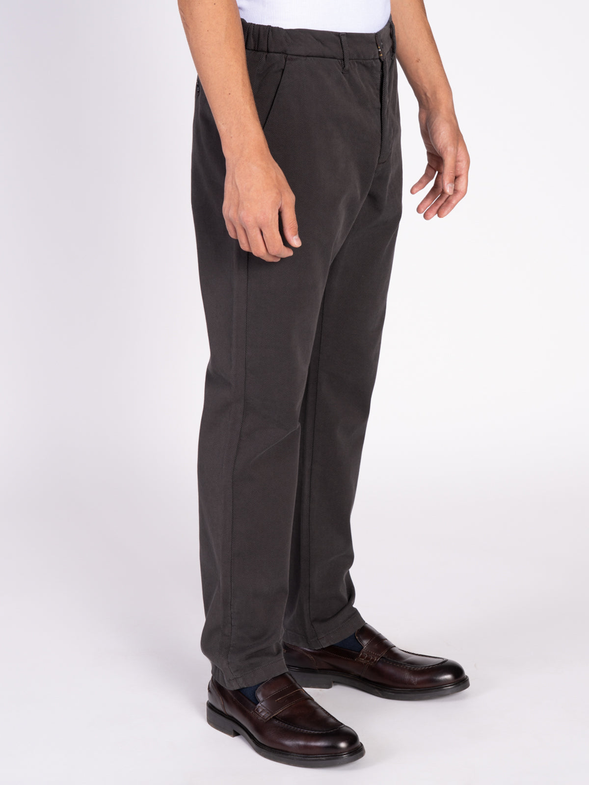 PANTALONE ARMATURATO TASCA AMERICA|Colore:Buio