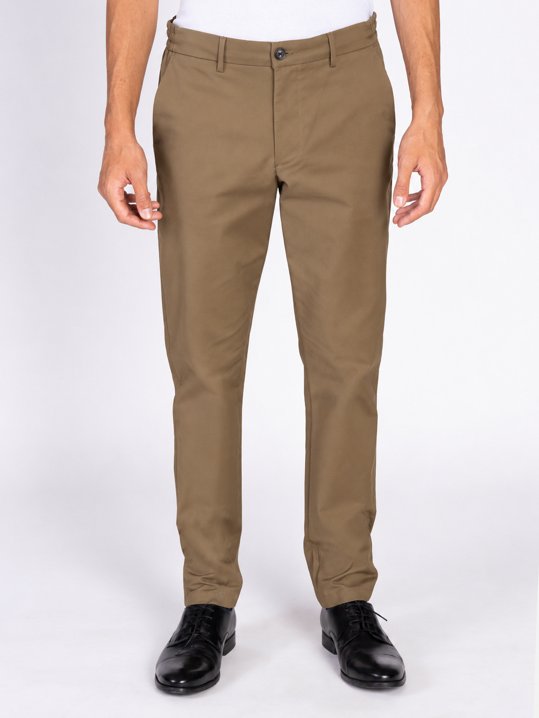 PANTALONE TESSUTO TECNICO|Colore:Fango