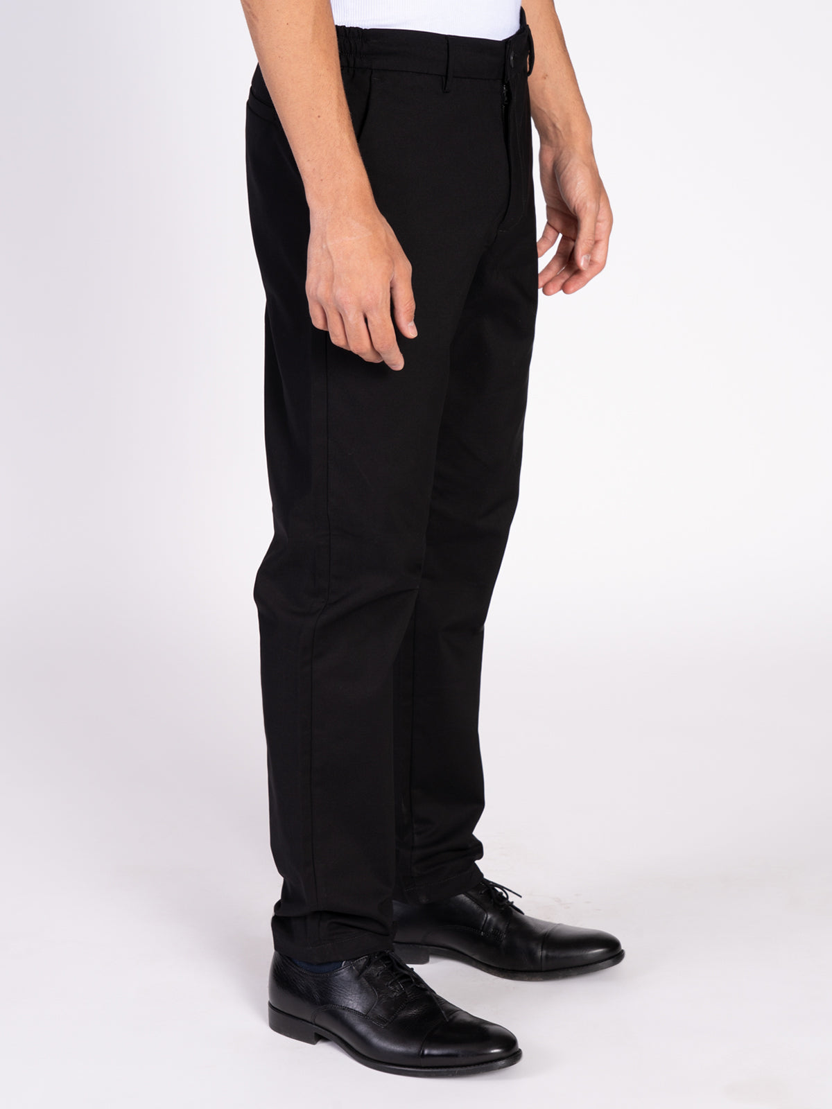 PANTALONE TESSUTO TECNICO|Colore:Nero